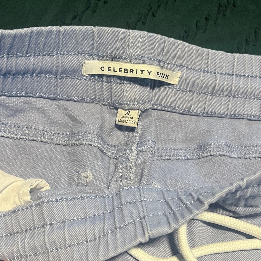 Celebrity Pink Sky Blue Casual shorts
